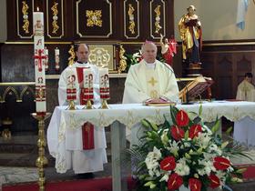Uroczystość Najświętszej Maryi Panny Królowej Polski, bierzmowanie młodzieży