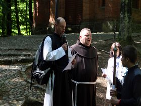 Modlitwa w intencji kapłanów na Kalwarii Wejherowskiej