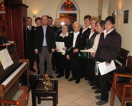Oprawa muzyczna uroczystej Mszy św. dla pacjentów, wolontariuszy i pracowników gdańskiego hospicjum