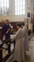 Ceremonia dołączenia do liturgicznej służby ministrantów i lektorów