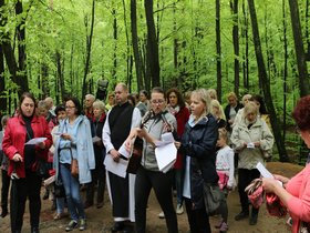 Modlitwa w intencji kapłanów na Kalwarii Wejherowskiej
