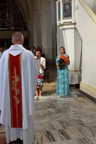 Oficjalne przywitanie nowego proboszcza O.Filipa