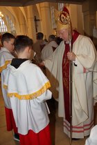 Wizytację kanoniczą parafii, bierzmowanie młodzieży