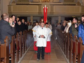 Wizytację kanoniczą parafii, bierzmowanie młodzieży