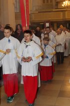 Wizytację kanoniczą parafii, bierzmowanie młodzieży