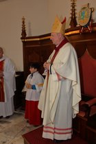 Wizytację kanoniczą parafii, bierzmowanie młodzieży