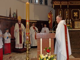 Wizytację kanoniczą parafii, bierzmowanie młodzieży