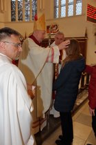 Wizytację kanoniczą parafii, bierzmowanie młodzieży