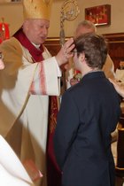 Wizytację kanoniczą parafii, bierzmowanie młodzieży