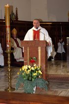 Wizytację kanoniczą parafii, bierzmowanie młodzieży