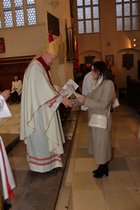 Wizytację kanoniczą parafii, bierzmowanie młodzieży