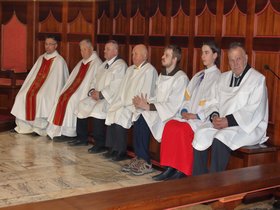 Wizytację kanoniczą parafii, bierzmowanie młodzieży