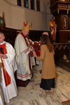 Wizytację kanoniczą parafii, bierzmowanie młodzieży