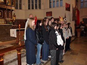 Wizytację kanoniczą parafii, bierzmowanie młodzieży